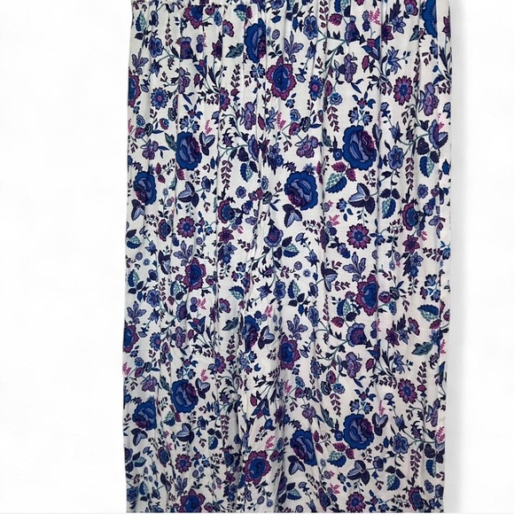 Joie Floral Wide Leg Pants Women’s Medium Boho Flowy Print Trousers - Picture 2 of 6